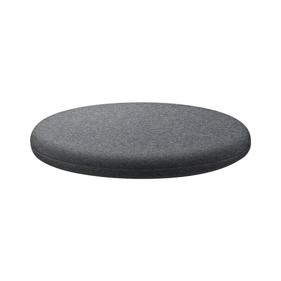 Round Knitted Memory Foam Floor Cushion for Indoor Outdoor Use, Ergonomic Tatami Meditation Seat Pad, Vintage Style Office Chair Cushion (11.8x11.8x1.2in)