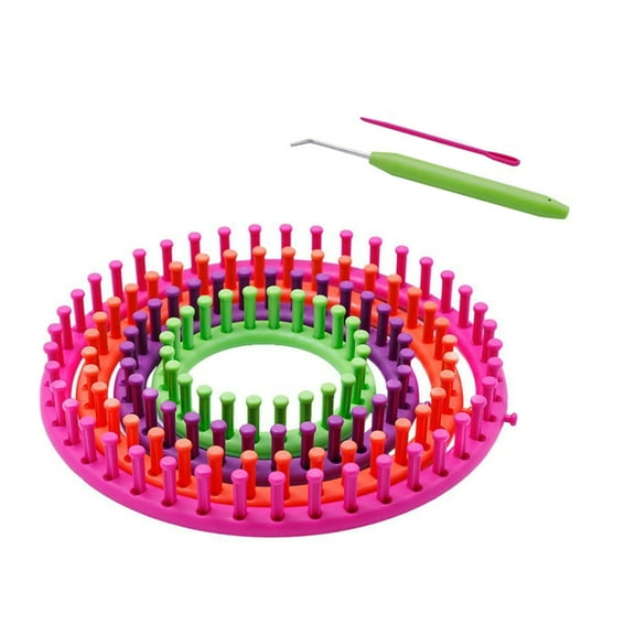 Round Knitting Weave Weaving Scarf Sweater Hat Shawl Stitching Knitting Machine