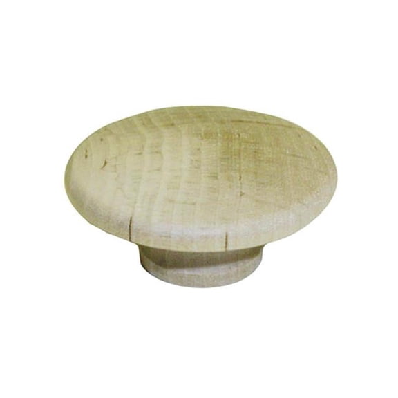 Round Knob, Birch - 2 in.