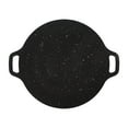 thumbnail image 1 of Round Korean BBQ Grill Pan - Cast Iron Non-Stick, Multi-Use for Indoor/Outdoor Cooking, Camping/Kitchen, 1 of 3