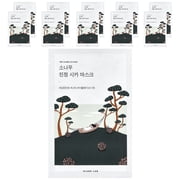 Round Lab Pine Calming Cica Beauty Mask, 10 Sheets, 0.91 fl oz 27 ml Each