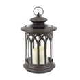 thumbnail image 1 of Round Lantern with Candle Solar Light, 1 of 6