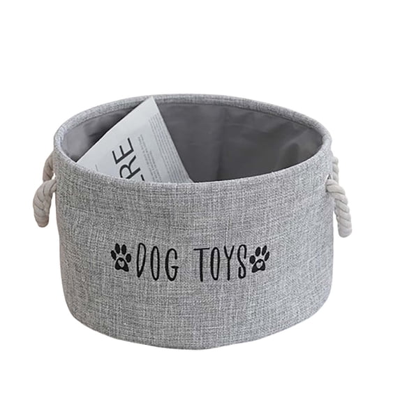 Round Laundry Basket Collapsible Canvas Storage Bin,Large Capacity Dirty Clothes Hamper with Handles,Waterproof PE Lining for Bedroom Bathroom,Multipurpose Organizer Gray