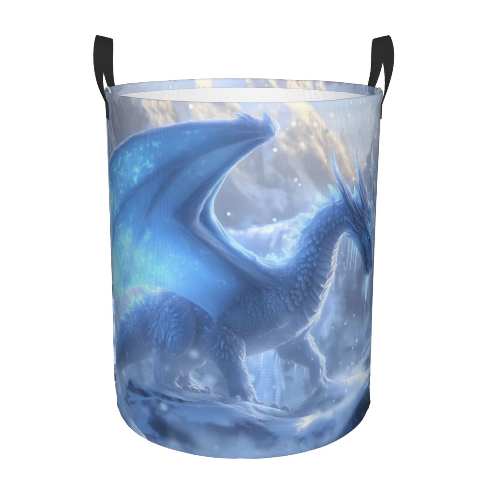 Dragon Realm Quilted Laundry Basket NCU0DV1721