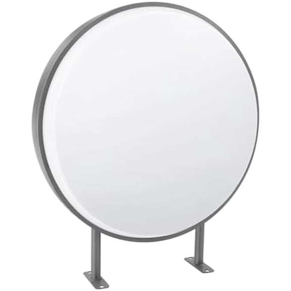 Round Led Signs Custom Outdoor, Double Sided Waterproof Light Box Sign, 24'' Custom Illuminated Billboard for Pub Bar, Hotel, Business$$Other