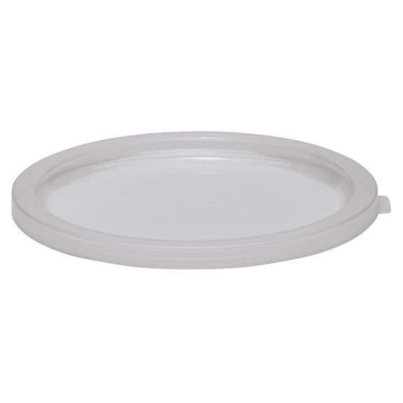 Round Lid for 12, 18 & 22 Quart Poly White