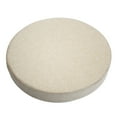 thumbnail image 1 of Round Linen Cushion 14 Inch Diameter Outdoor Chair Pad Breathable Patio Furniture Decor, 1 of 7
