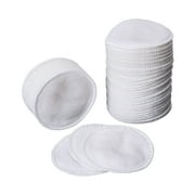 Round Lock Cotton Pads for Makeup Removal & Cleansing, 100 Pieces