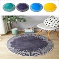 thumbnail image 1 of Round Low Pile Area Rug 23.6 Inch Non-Shedding Washable Non-Slip Rubber Backing for Living Room Bedroom Bedding(Purple) ,Hulucky, 1 of 7