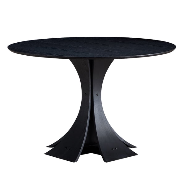 Round MDF Kitchen Table | Quick Assembly for Small Kitchens