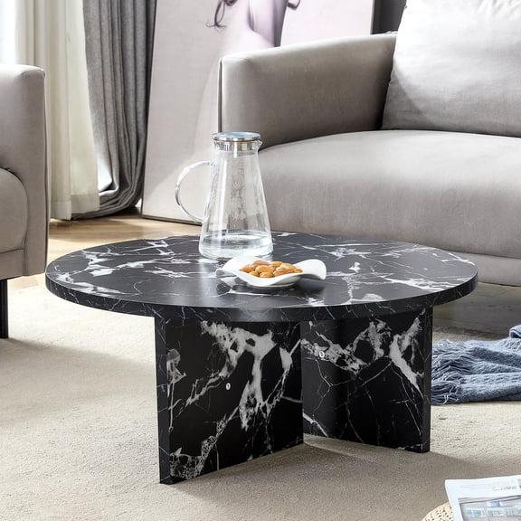 Round MDF Table - Multiple Room Use - Sofa Table - Impact and Scratch Resistant