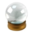 thumbnail image 1 of Round Magic Crystal Ball & Base Clear Quartz Glass Sphere Costume Accessory Stage Prop, 1 of 2
