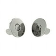 thumbnail image 1 of Round Magnetic Snap, Prong Back, Nickel Plate, 1 of 9