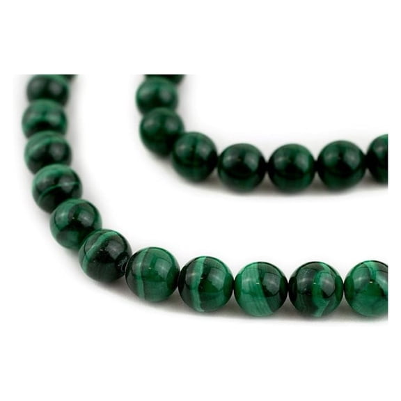 Round Malachite Beads (10mm)