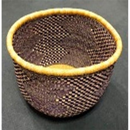 Round Market Basket with No Handle