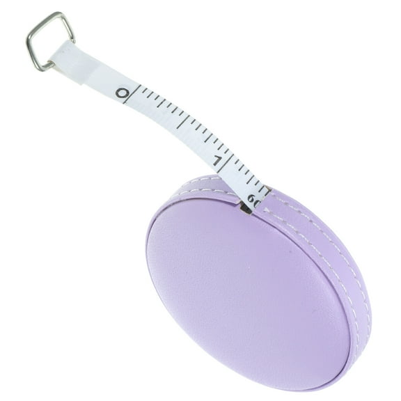 FOLOYORI Measuring Tape Tool Lavender Round 1Pcs 2.2x2.2in
