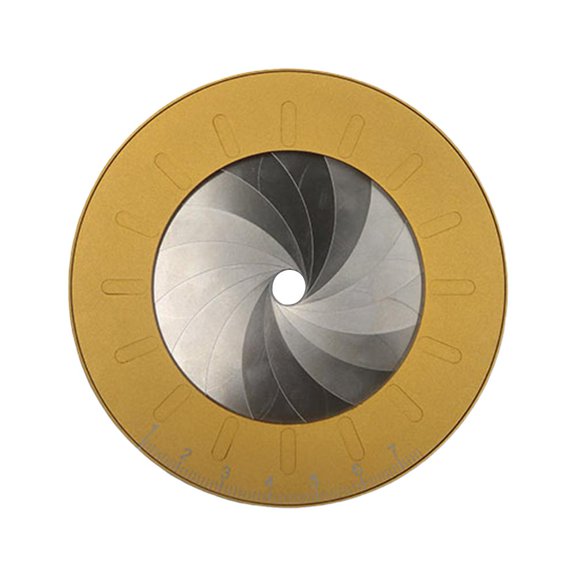 Round Measuring Tool, Adjustable Professional Round Measuring Ruler Circle Drawing Tool, Stainless Steel Round Compass Stretch Ruler, Woodworking Circular Drawing Tool