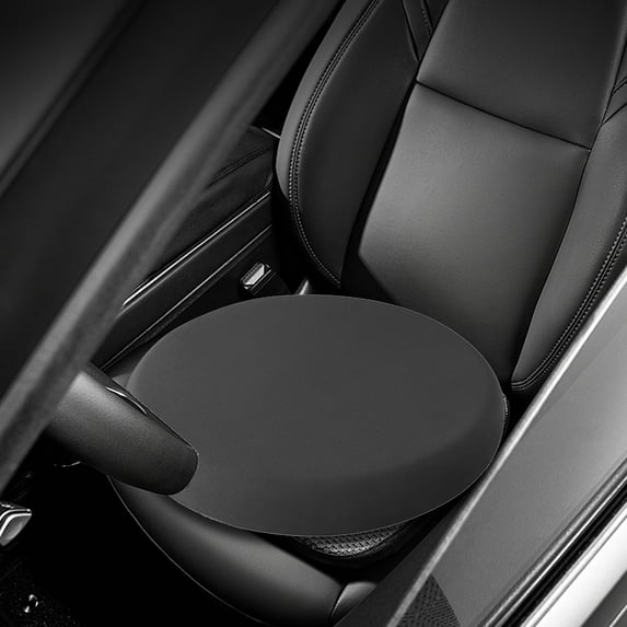 Round Memory Foam Chair Cushion, Circle Stool Pad, Detachable Seat Cushion with Removable Cover, Anti Slip Sofa Car Cushion Dining Chair Bar Cushion