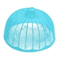 thumbnail image 1 of Round Mesh Food Cover for Tabletop, Summer Dining Table Cover for Rice, Fruit, And Dishes Sky Blue, 1 of 5