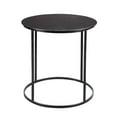 thumbnail image 1 of Round Metal Frame Side Table with Tubular Legs Black - Saltoro Sherpi, 1 of 5