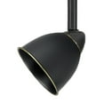 thumbnail image 1 of Round Metal Shade Track Light Head and Frame, Dark Bronze- Saltoro Sherpi, 1 of 5