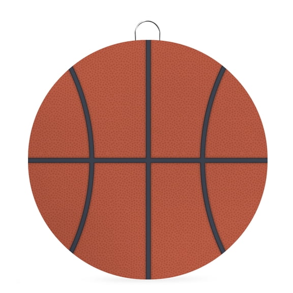 Round Metal Signs for Outside Basketball Court Tin Signs Stainless Steel Hook Welcome Home Sign Plaque Sport Ball Game Athletics Metal Sign for Front Door Porch Hanging Wall Decor Gifts 6 Inch