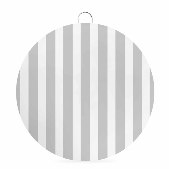 Round Metal Signs for Outside Grey Stripes Tin Signs Stainless Steel Hook Welcome Home Sign Plaque Simple Style Metal Sign for Front Door Porch Indoor Outdoor Hanging Wall Decor Gifts 6 Inch