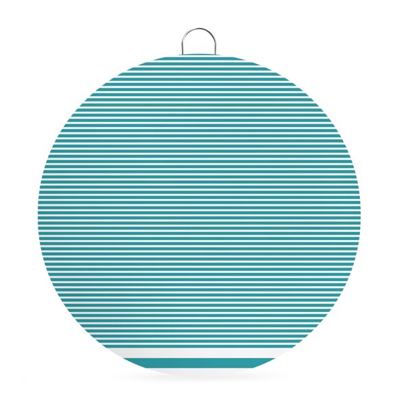 Round Metal Signs for Outside Stripe Tin Signs Stainless Steel Hook Welcome Home Sign Plaque Stripe Turquoise White Metal Sign for Front Door Porch Indoor Outdoor Hanging Wall Decor Gifts 6 Inch