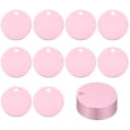 thumbnail image 1 of Uxcell Metal Round Stamping Blanks Tags for Engraving and Crafting Projects Pink 1.6", 1 of 7