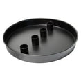 thumbnail image 1 of Round Metal Taper Candle Holder Tray with Four Candle Holes for Christmas and Table Centerpieces Advent Candles Holder Ideal Dining Room, 1 of 3