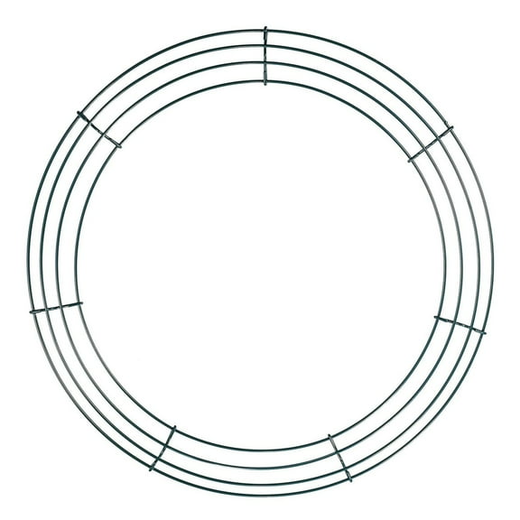 Round Metal Wreath 14 In Heart-Shaped Wire Frame Wedding Valentine's Day DIY