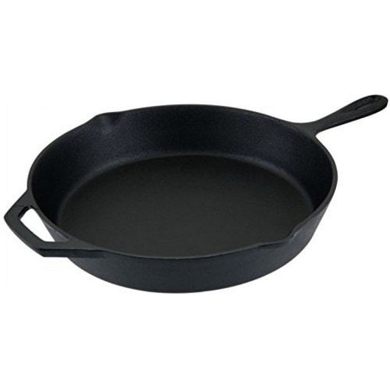 Barbecue Frying Pan With Handle Round Cast Iron Thickened - Temu