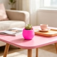 thumbnail image 1 of Round Mini Plastic Succulent Planter Pot, Colorful Small Desktop Flower Container, Lightweight Nursery Plant Pot For Cactus, Herb, Bonsai, Ideal For Home, Office, Balcony And Indoor Desktop Decor, 1 of 6