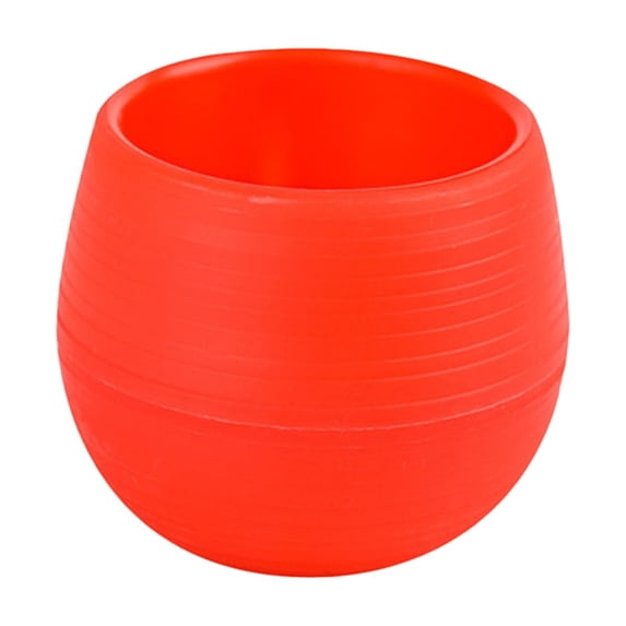Round Mini Plastic Succulent Planter Pot, Colorful Small Desktop Flower Container, Lightweight Nursery Plant Pot For Cactus, Herb, Bonsai, Ideal For Home, Office, Balcony And Indoor Desktop Decor
