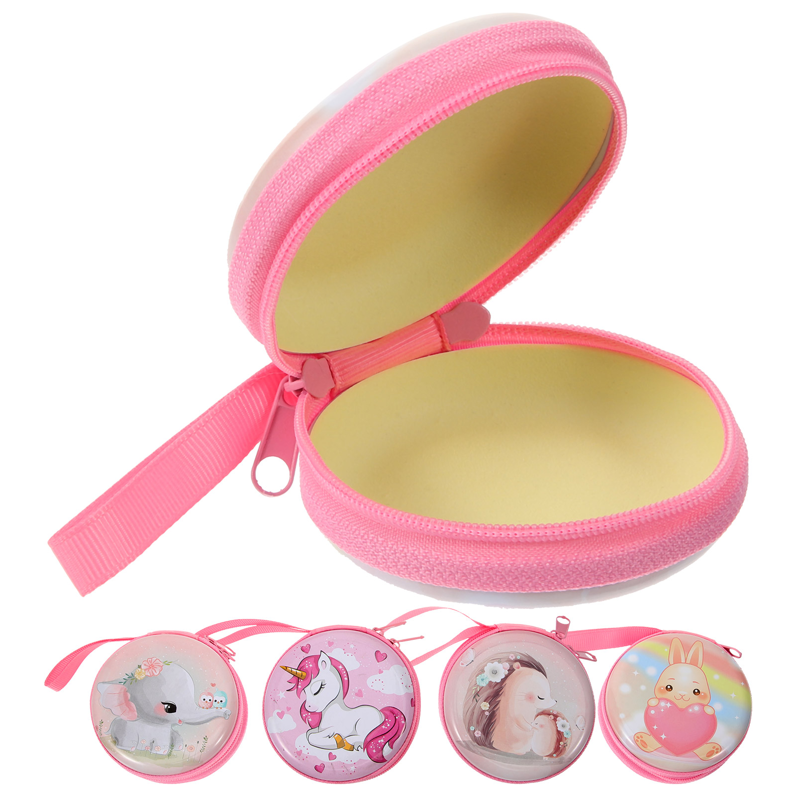 Round Money Bag Tinplate Coin Purse Kindergarten Gift Box Kawii Cute round-money-bag-tinplate-coin-purse-kindergarten-gift-box-kawii-cute