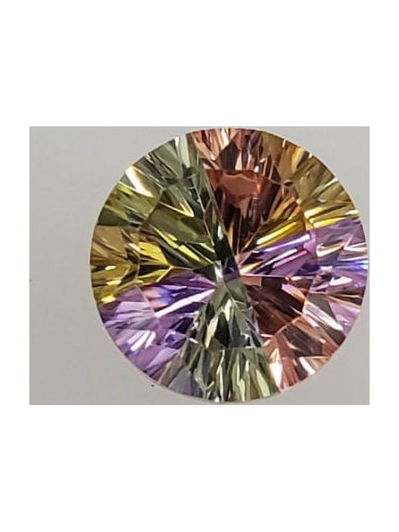 Round Multicolor Lucky stone Lab grown Assorted Sizes and Cuttings