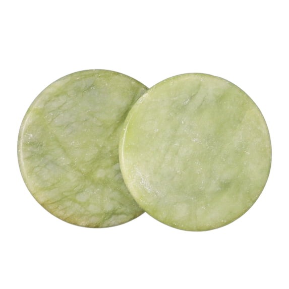 Round Natural Stone False Eyelash Extension Glue Adhesive Pallet Pad Eyelashes Extensions Glue Holder