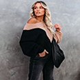 thumbnail image 1 of Round Neck Color Block Sweater, 1 of 3