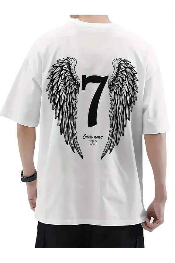 Round Neck Everyday Shirt for Casual Outfits, Parties & Formal Events - Adult Men's Clothing, Party Attire, Stylish Tee, Breathable Material, Short Sleeve Top, Young Adults