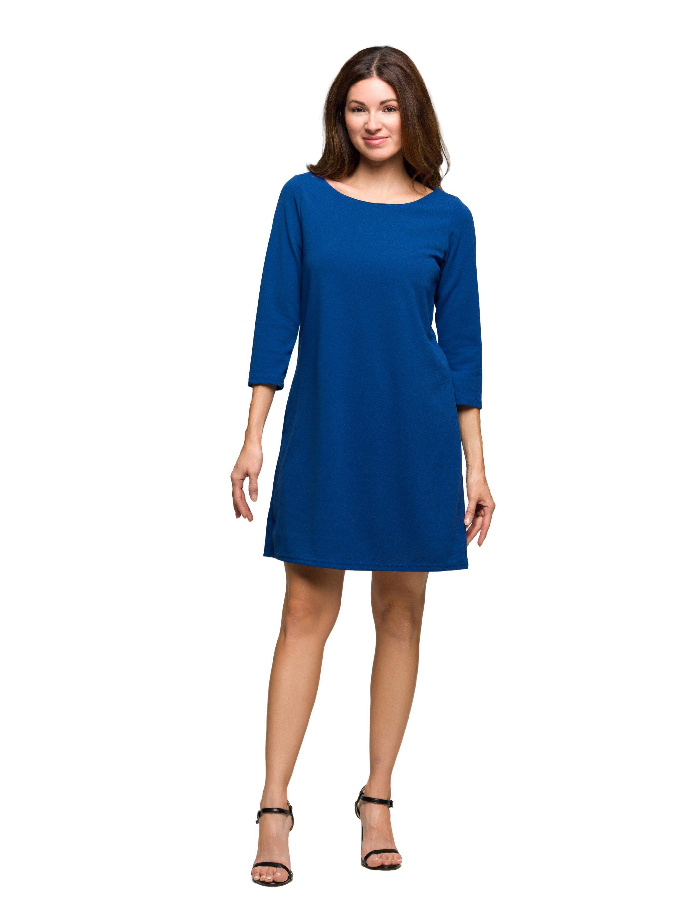 blue dress for baby girl Manhattan A-Line Shift Dress main image 1