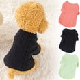 thumbnail image 1 of Round Neck Pet Sweater Cozy Pet Sweater Easy On/off Design Comfortable Fit Round Neck Solid Color Lightweight, 1 of 10