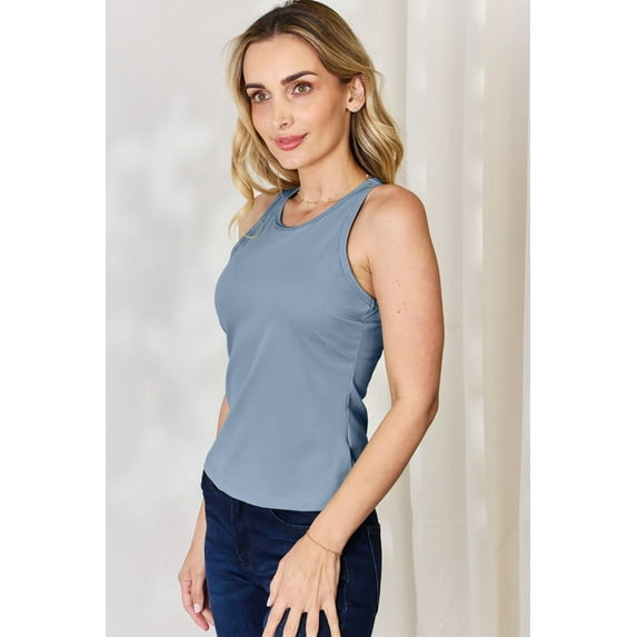 Round Neck Racerback Tank