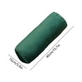 thumbnail image 1 of Round Neck Roll Pillowcase With Zipper Cylindrical Pillow Cover 5.9x15.7 Inch Solid Color YYUZH, 1 of 6