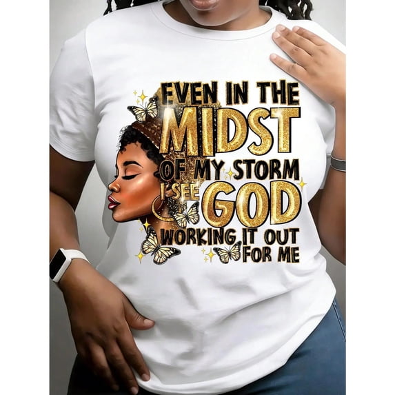 Round Neck Short-Sleeve T-Shirt