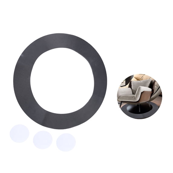 Round Non-Slip Furniture Pad Recliner Slide Stoppers Floor Protectors Gripper Pads for Recliners, Swivels Chairs
