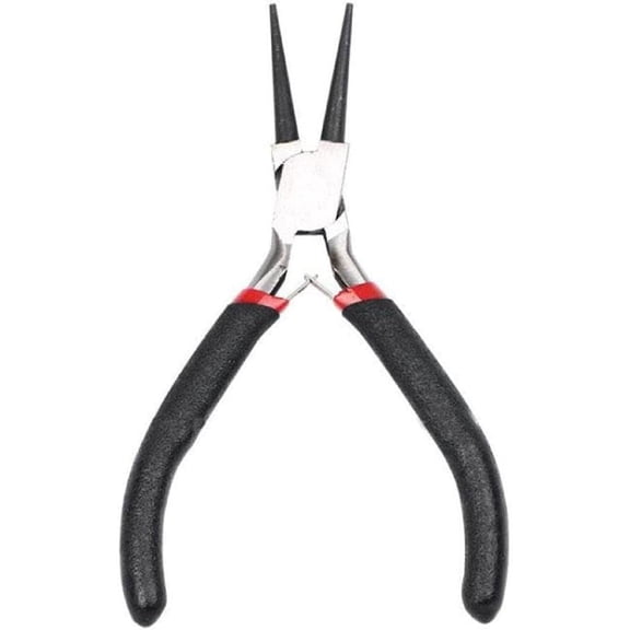 Round Nose Pliers 4.5'' Crafting Tools Jewelry Making Supplies Mini Steel Pliers for Wire Wrapping Jump Rings Making plier Tool Lightweight Mini