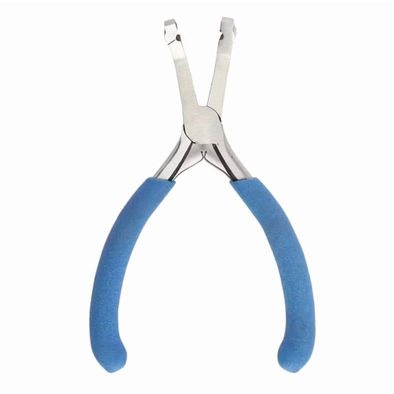Round-Nose Pliers with Bead Grips - Jewelry Making Tools,High-Carbon Steel Pliers for Bending and Coiling Metal Wire, Making Jump Rings - 4.92 x 3.14 Inches