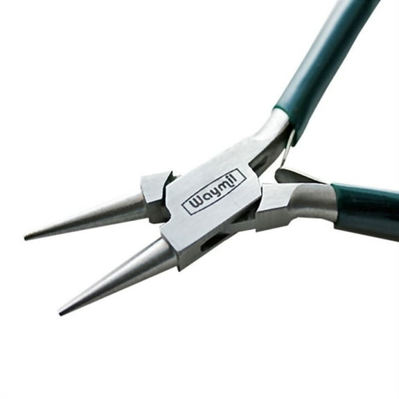 Round Nose Pliers with V-Spring 4-1/2 Jewelry Making Wire Work Wrapping