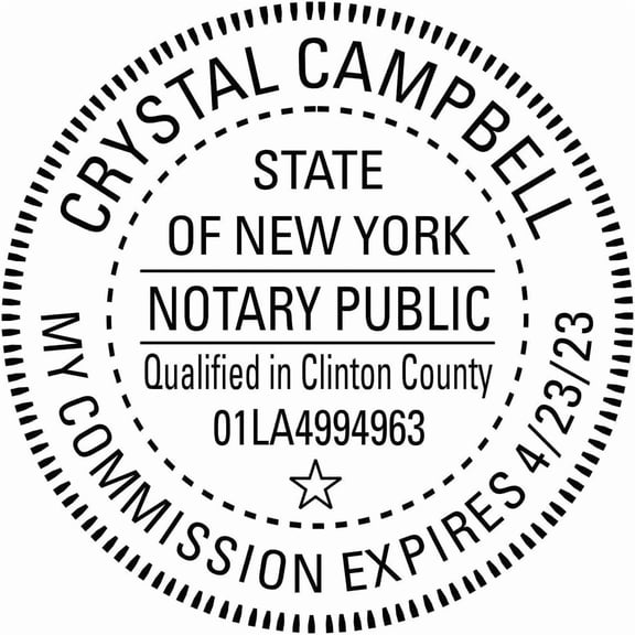 Round Notary Embosser | Official State Embosser | Official Seals | Meets State Specifications
