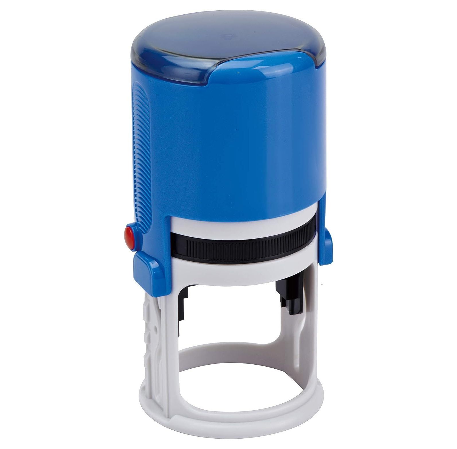 Round Notary Stamp for State of Texas Self Inking Unit Shiny Printer R542 with Unique Body